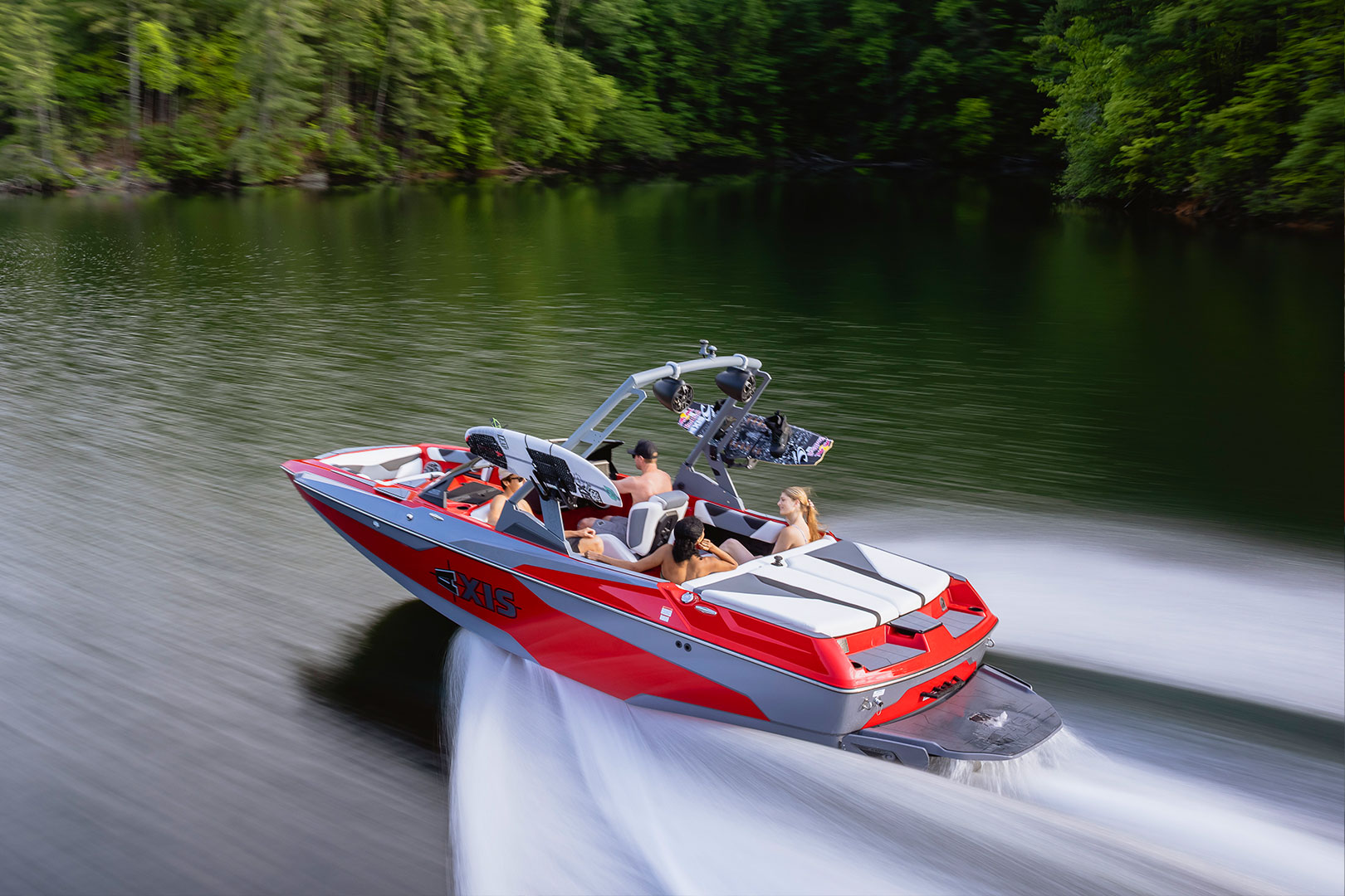 Axis A20 20Foot Wakesurfing Boat Make Waves Of Any Size